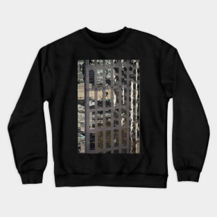 Tower Reflections, Vancouver, Canada Crewneck Sweatshirt